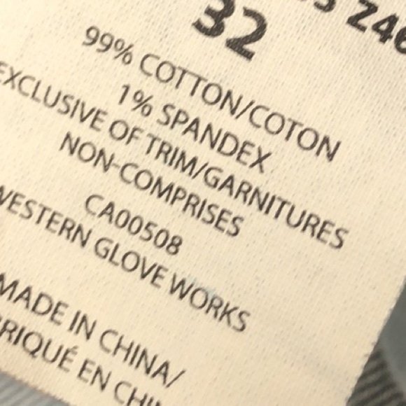 VINTAGE SILVER SANTORINI CROP JEANS 32x27 🦋 - Picture 9 of 13